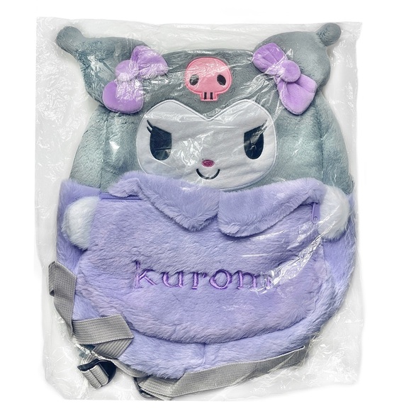 Kuromi Plush Bagpack Shoulder Bag New in Original Packaging - Picture 9 of 10